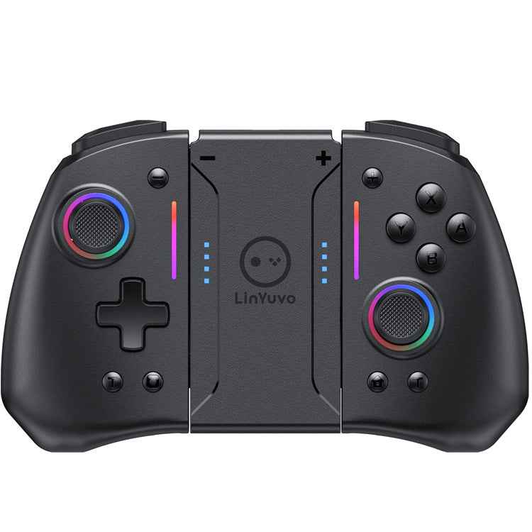 Colorful Light With Back Key Wireless Bluetooth Handle
